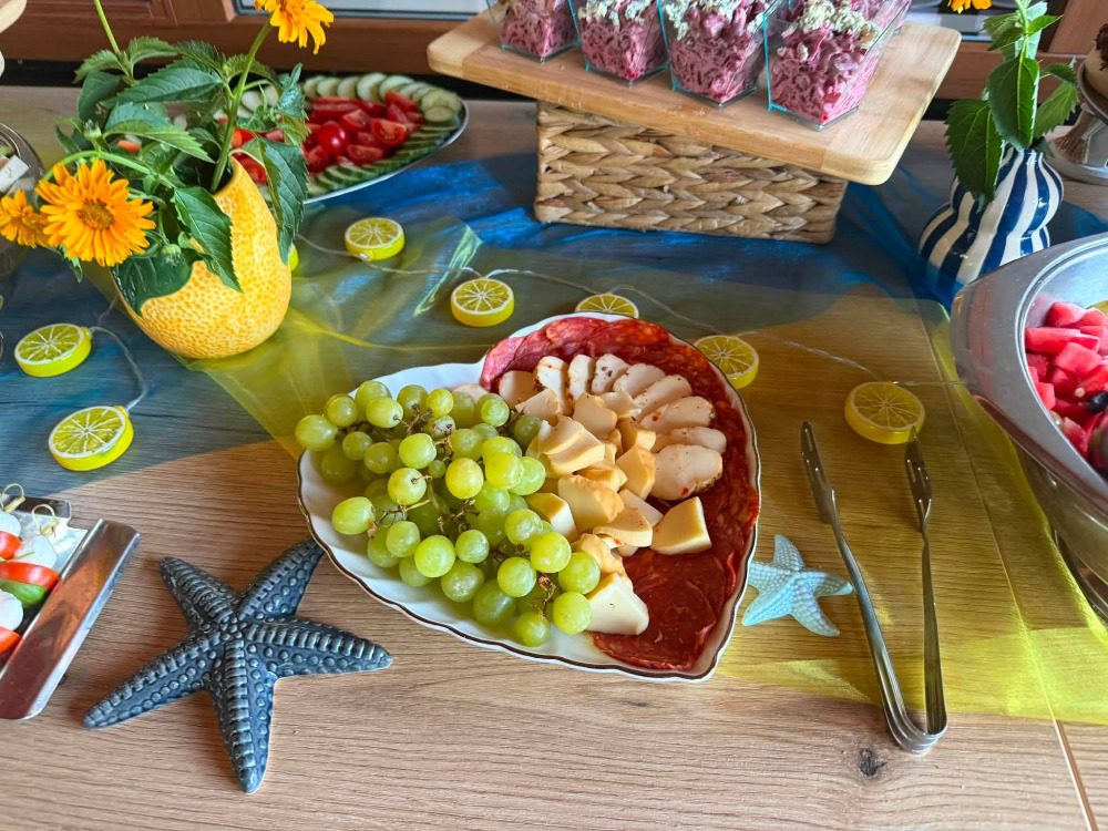 Bufetový catering pro rodinnou oslavu