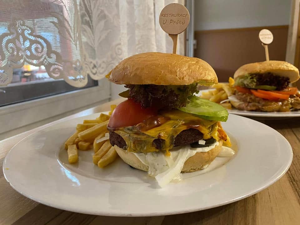 Pizza a burgery